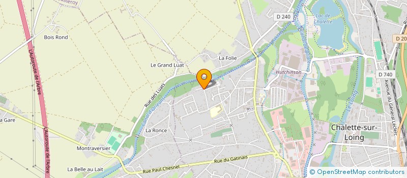 localisation de l'entreprise EURL PROTECTION SECURITE CONSEIL PRIVE à CHALETTE-SUR-LOING