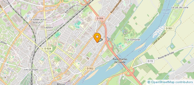 localisation de l'entreprise EURL PROTHERMIQUE  BLOIS