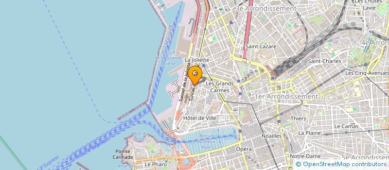 localisation de l'entreprise EURL PROVENCE TAXI à MARSEILLE