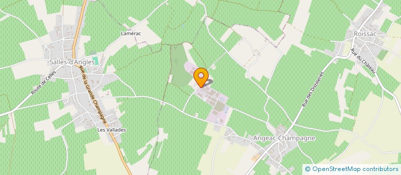 localisation de l'entreprise EURL PROVICO à ANGEAC-CHAMPAGNE