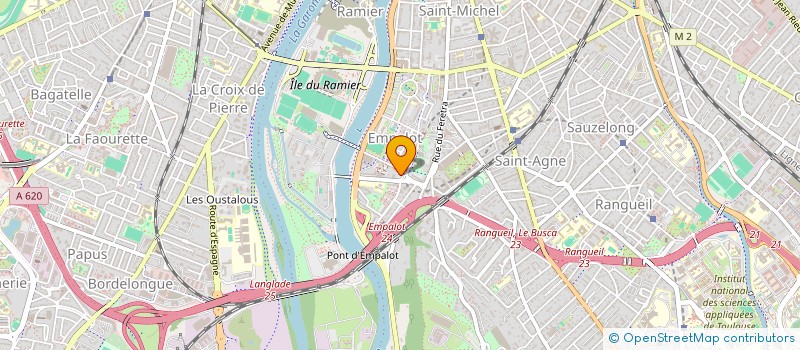 localisation de l'entreprise EURL PSG SECURITE GARDIENNAGE à TOULOUSE