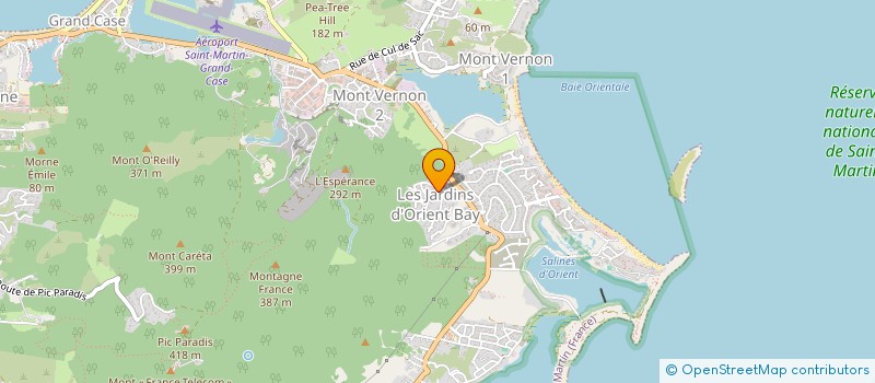 localisation de l'entreprise EURL PUBLI INFOS  SAINT MARTIN