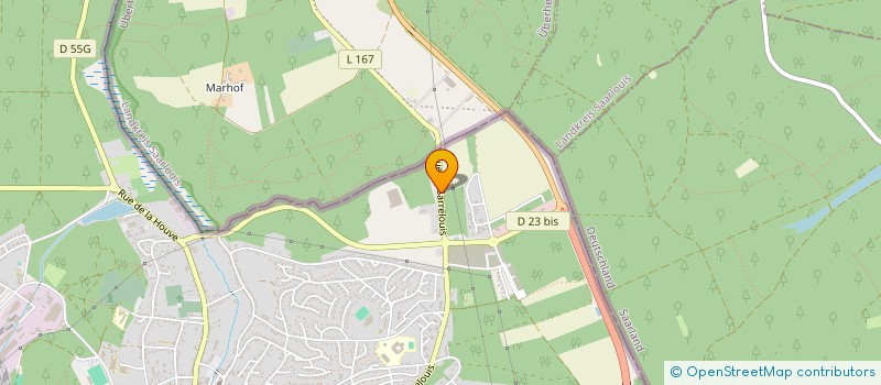 localisation de l'entreprise EURL PULCHEN CONVOI SERVICE à CREUTZWALD