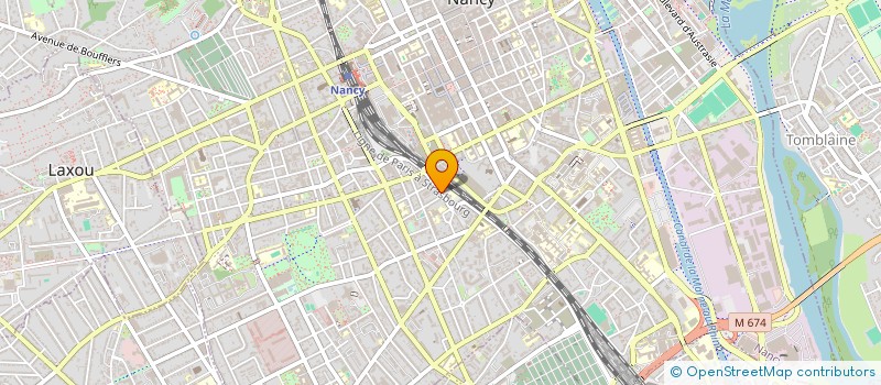 localisation de l'entreprise EURL PV AUTOS  NANCY