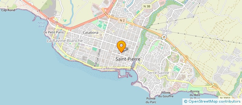 localisation de l'entreprise EURL QAZI AUTOS à SAINT-PIERRE