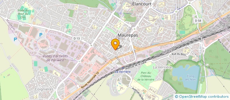 localisation de l'entreprise EURL QUALICHAUFFE  MAUREPAS