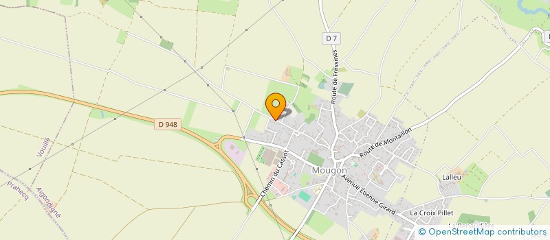 localisation de l'entreprise EURL QUEIROS JUSTINO  AIGONDIGNE