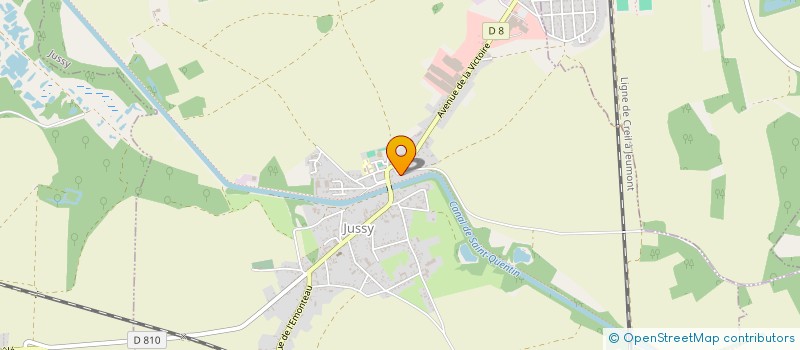 localisation de l'entreprise EURL QUENTIN PAYSAGE  ANNOIS