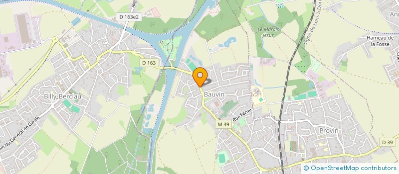 localisation de l'entreprise EURL QUILBEUF  BAUVIN