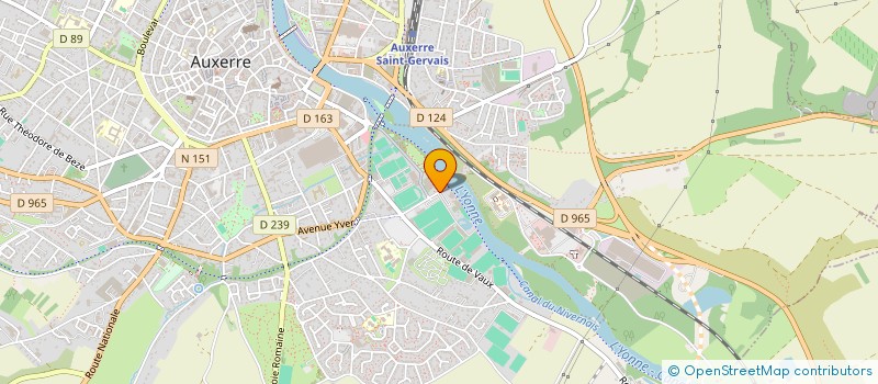 localisation de l'entreprise EURL QUILLIN DIMITRI à AUXERRE
