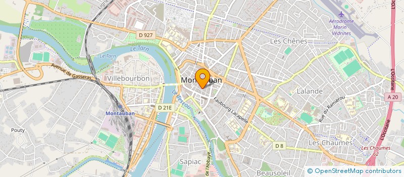 localisation de l'entreprise EURL R.A.N  MONTAUBAN