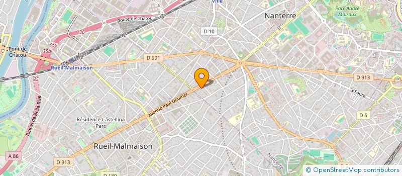 localisation de l'entreprise EURL R.T.P.E. à NANTERRE