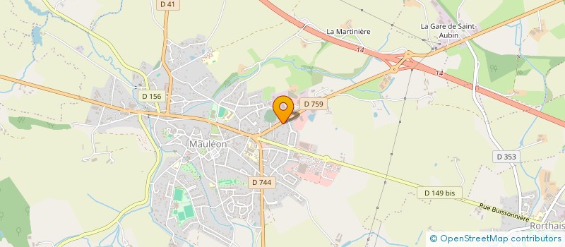 localisation de l'entreprise EURL RAMICO à MAULEON