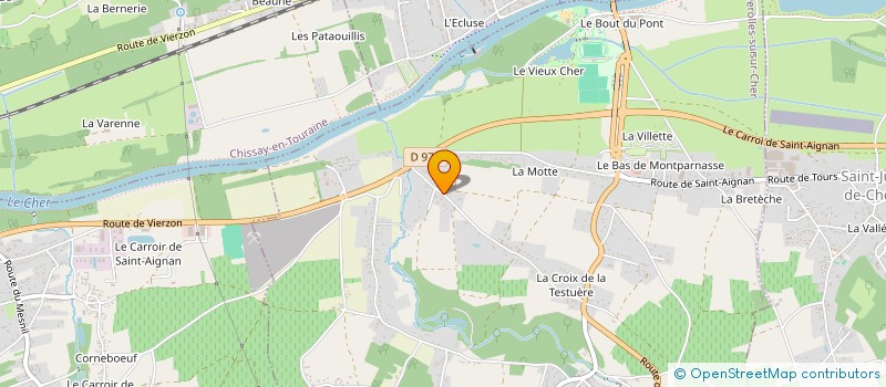 localisation de l'entreprise EURL RANDEYNES  FAVEROLLES-SUR-CHER