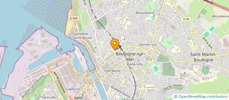localisation de l'entreprise EURL RAPID NET à BOULOGNE-SUR-MER