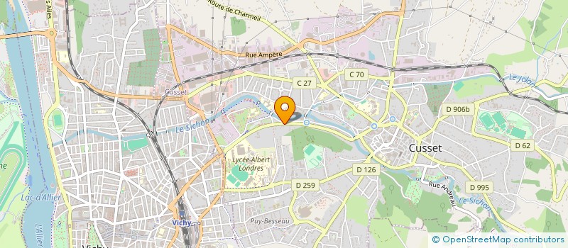 localisation de l'entreprise EURL RATTAT à CUSSET