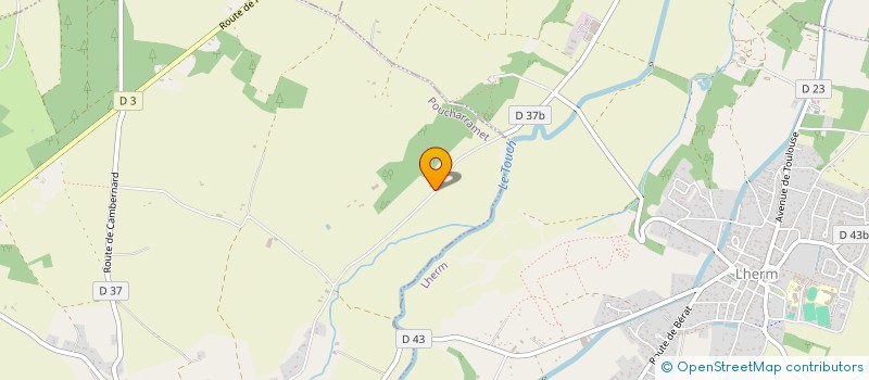 localisation de l'entreprise EURL RAVAGNANI  POUCHARRAMET