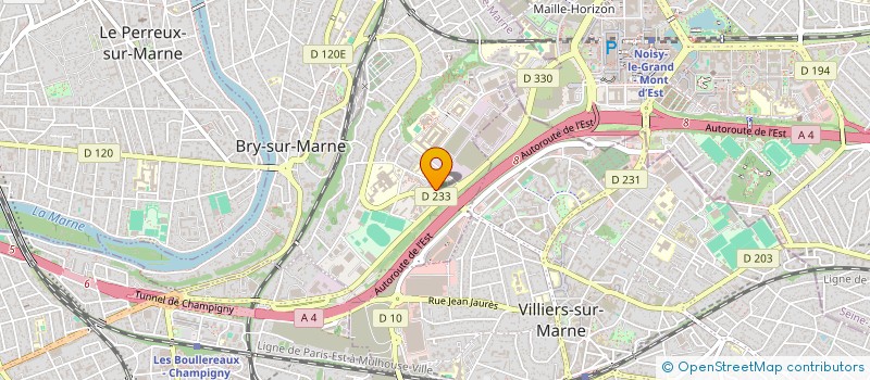 localisation de l'entreprise EURL RAVI CONCEPT  BRY-SUR-MARNE