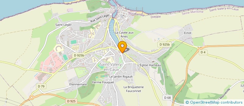 localisation de l'entreprise EURL RAVINE  SAINT-VALERY-EN-CAUX