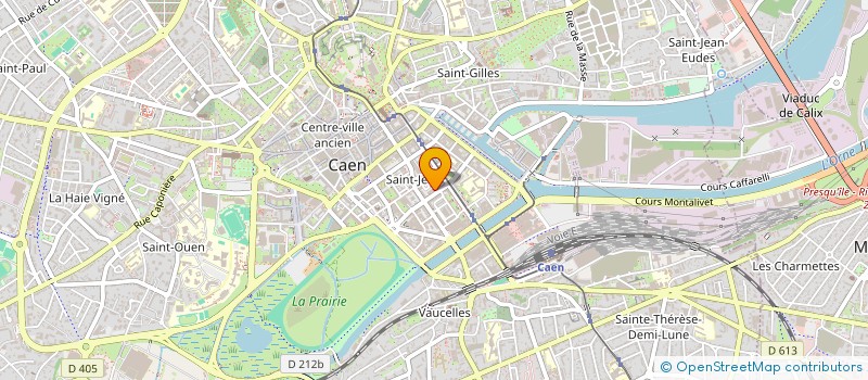 localisation de l'entreprise EURL REALIS'AVENIR à CAEN