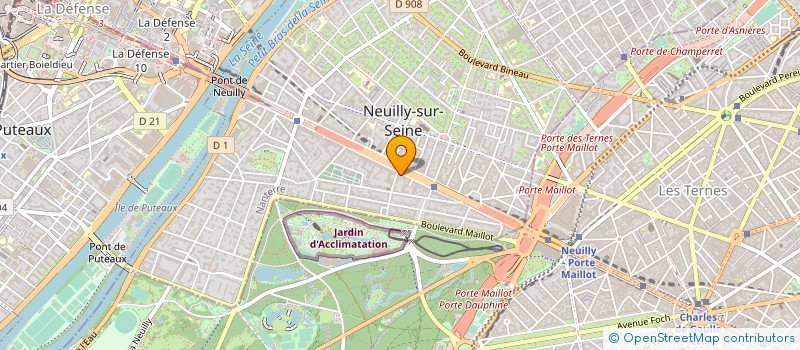 localisation de l'entreprise EURL REFICO à NEUILLY-SUR-SEINE