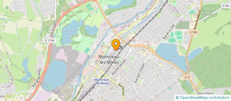 localisation de l'entreprise EURL REHAL  MONTCEAU-LES-MINES