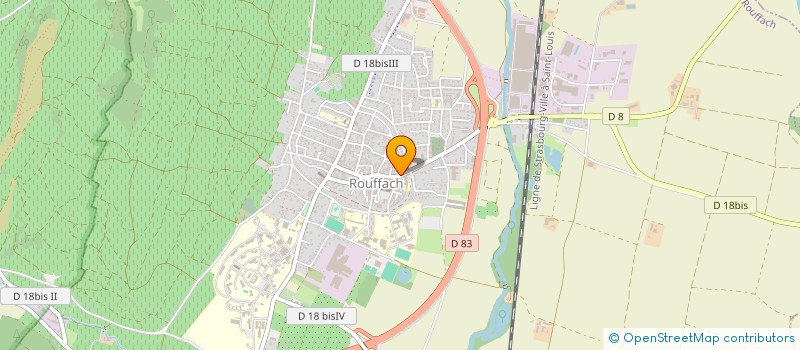 localisation de l'entreprise EURL REINBOLD BERNARD  ROUFFACH