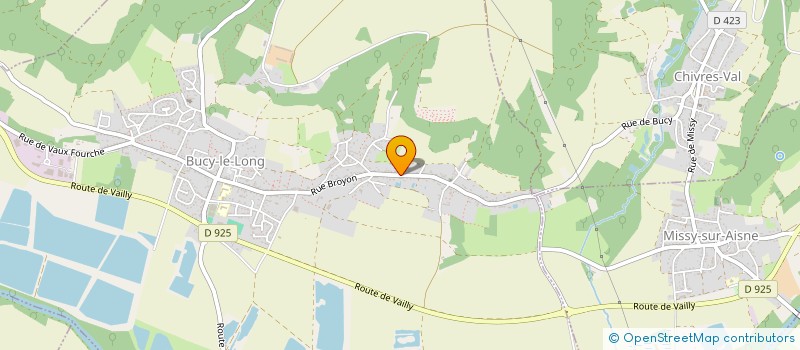 localisation de l'entreprise EURL REMI LEFEVRE à BUCY-LE-LONG