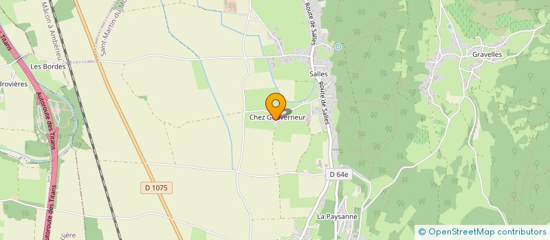 localisation de l'entreprise EURL REMOND FABIEN  SAINT-MARTIN-DU-MONT