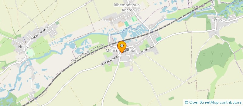 localisation de l'entreprise EURL REMY GENTILHOMME à MERICOURT-L'ABBE