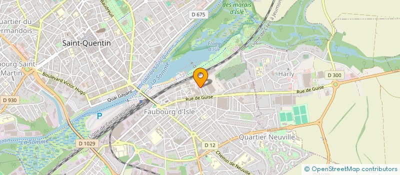 localisation de l'entreprise EURL RENOPLAST à SAINT-QUENTIN