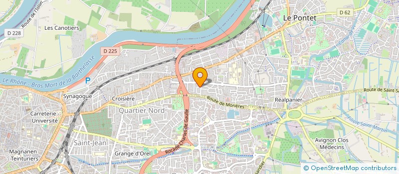 localisation de l'entreprise EURL RENOV BAT-D-84  LE PONTET