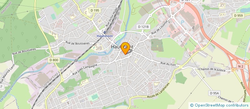 localisation de l'entreprise EURL RENOVATION OR  HAUTMONT