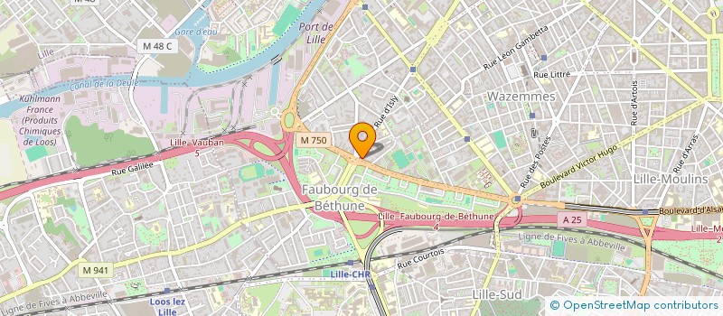 localisation de l'entreprise EURL REPOS' EN PAIX à LILLE