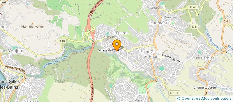 localisation de l'entreprise EURL RESOVISION à SAINT-PAUL
