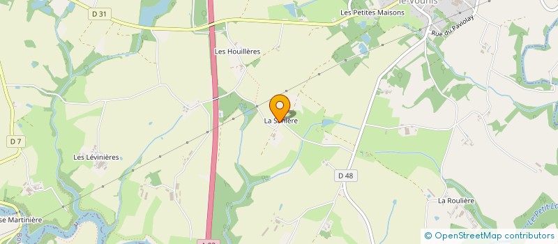 localisation de l'entreprise EURL RETEX à SAINT-HILAIRE-LE-VOUHIS