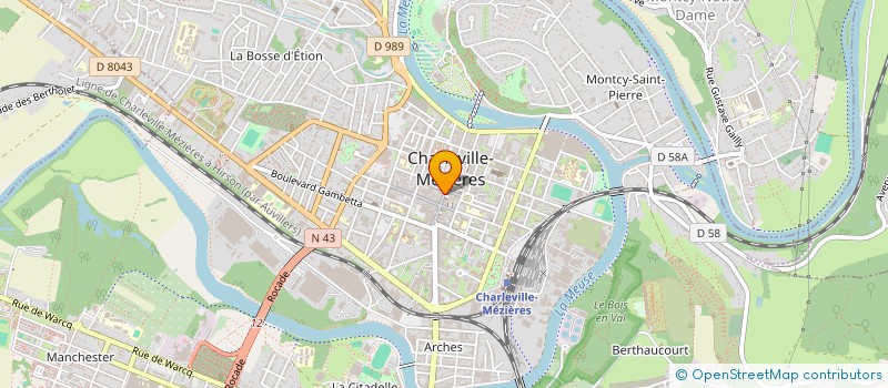 localisation de l'entreprise EURL REVSOL à CHARLEVILLE-MEZIERES