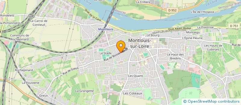 localisation de l'entreprise EURL RF AUTOMOBILE à MONTLOUIS-SUR-LOIRE