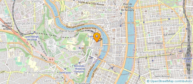 localisation de l'entreprise EURL RHONE-ALPES TRANSP 69  LYON