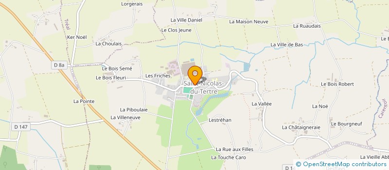 localisation de l'entreprise EURL RIALLIN TRAITEUR  SAINT-NICOLAS-DU-TERTRE