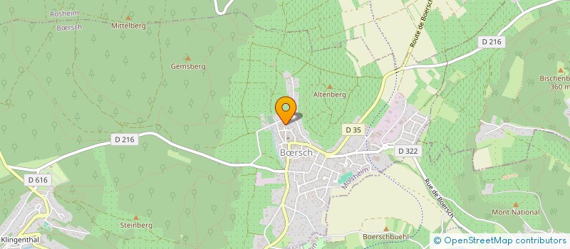 localisation de l'entreprise EURL RICARD  BRSCH