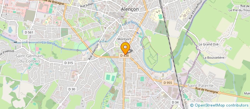 localisation de l'entreprise EURL RICELLI à ALENCON