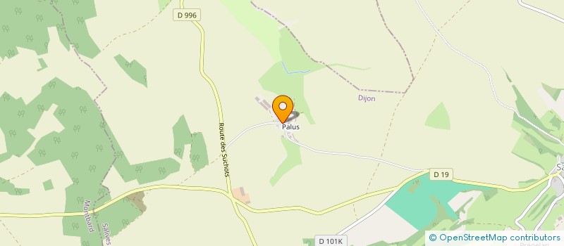 localisation de l'entreprise EURL RICHARD LEPETZ-TRAITEUR  SALIVES