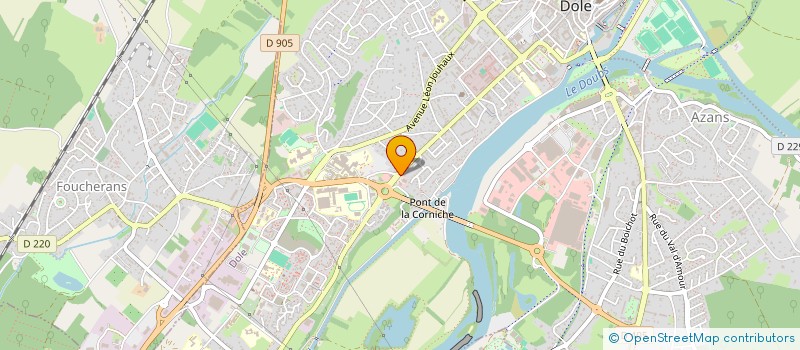 localisation de l'entreprise EURL RICHEBOURG à DOLE