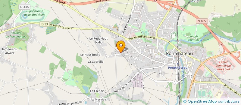 localisation de l'entreprise EURL RIDHA  PONTCHATEAU