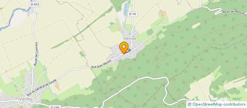 localisation de l'entreprise EURL RIGOULOT ROMAIN  MONCEY