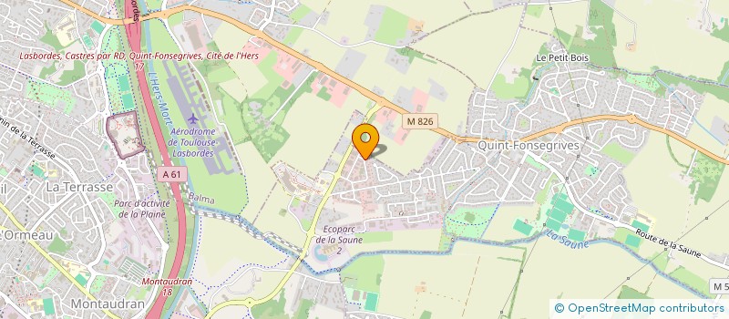 localisation de l'entreprise EURL RIVES MEDICAL à QUINT-FONSEGRIVES