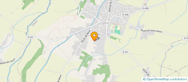 localisation de l'entreprise EURL RIZZATO à LHERM