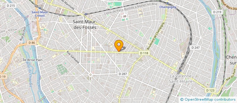 localisation de l'entreprise EURL RLS à SAINT-MAUR-DES-FOSSES