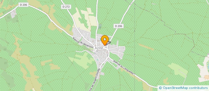 localisation de l'entreprise EURL RMS  AZILLE